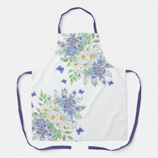 Hübsche Frühlingsfrüchte, Blüten und Schmetterling Schürze (Vorderseite)