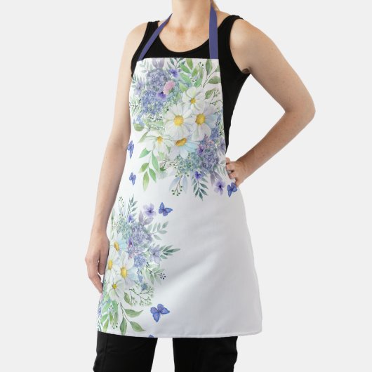 Hübsche Frühlingsfrüchte, Blüten und Schmetterling Schürze (InSitu)