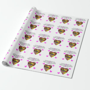 HÜBSCHE GALATIANFRÜCHTE DES SPIRITTES GESCHENKPAPIER