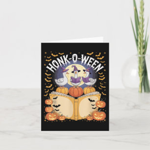 Hübsche Gänseferienwohnungen zu Fun Halloween Karte