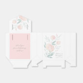 Hübsche Gastgeschenk Hochzeit Rosa Peelina Geschenkschachtel (Ungefaltet)