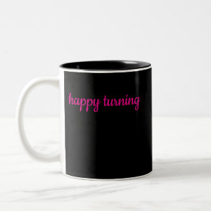 Hübsche Geburtstags-Tasse für sie Zweifarbige Tasse