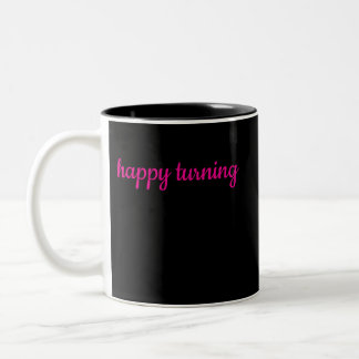 Hübsche Geburtstags-Tasse für sie Zweifarbige Tasse