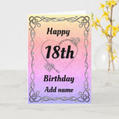 Hübsche Geburtstagskarte Karte (Gelbe Blume)