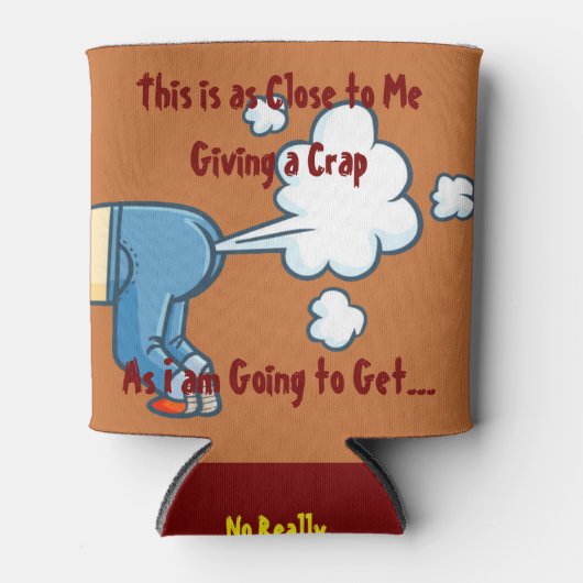 Hübsche Gedanken Dosenkühler (Vorderseite)