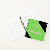 Hübsche Gedanken Notizblock (Innenseite)