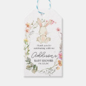 Hübsche Gefälligkeitsmarke, sonniges Geschenkschil Geschenkanhänger (Vorderseite)