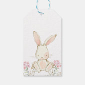 Hübsche Gefälligkeitsmarke, sonniges Geschenkschil Geschenkanhänger (Rückseite)