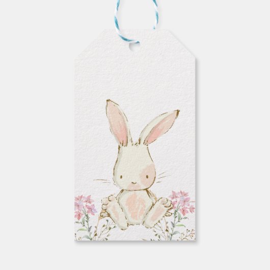 Hübsche Gefälligkeitsmarke, sonniges Geschenkschil Geschenkanhänger (Rückseite)