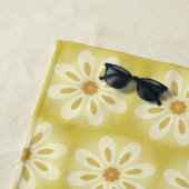 Hübsche gelbe Blume Strandtuch (Beispiel)