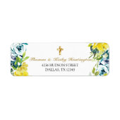 Hübsche Gelbe Blütengoldkreuztaufe (Vorne)