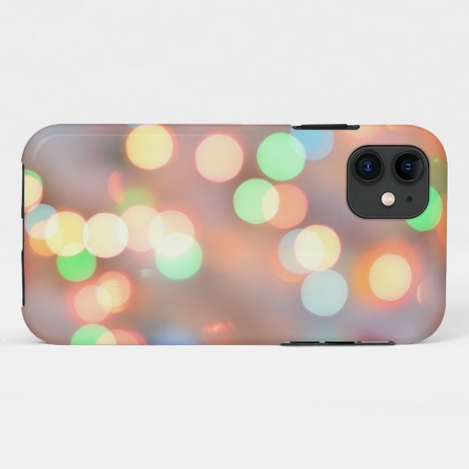 hübsche, gelbe Bokeh-Farbgehäuse iPhone-Gehäuse Case-Mate iPhone Hülle (Rückseite (Horizontal))