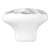 Hübsche Gelbe Daisy Keramikknauf (Seitenansicht)