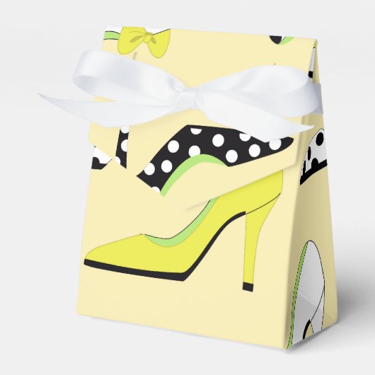 Hübsche Gelbklee Geschenkschachtel (Vorderseite)