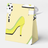 Hübsche Gelbklee Geschenkschachtel (Rückseite)