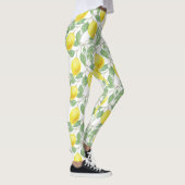Hübsche Gelblemonen Leggings (Rechts)