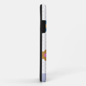 Hübsche geometrische Hexagon-Blume in Lilac Case-Mate iPhone Hülle (Hinten/Rechts)