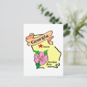 Hübsche georgische Karten - T-Shirts und Geschenke (Stehend Vorderseite)