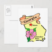 Hübsche georgische Karten - T-Shirts und Geschenke (Vorne/Hinten)
