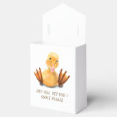 Hübsche Geschenkboxen mit Happy Yellow Duck - Läch Geschenkschachtel (Geöffnet)