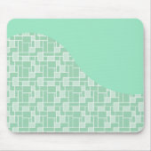 Hübsche Geschenke mit weichem, schmalzgrünem Welle Mousepad (Vorne)