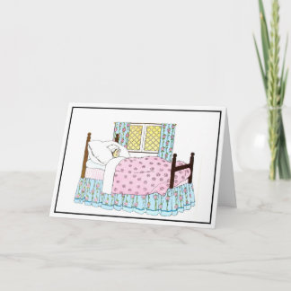 Hübsche Get Well-Card Karte