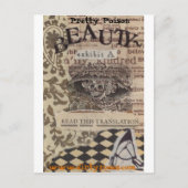 Hübsche Giftbeauty Postkarte (Vorderseite)