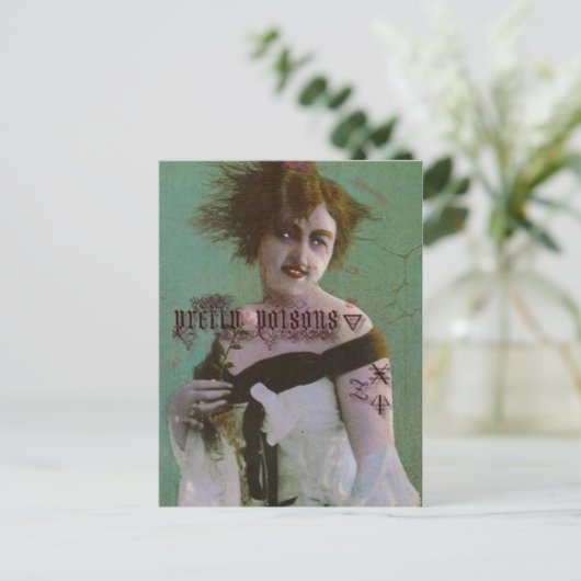 Hübsche Giftkarte Postkarte (Stehend Vorderseite)