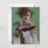 Hübsche Giftkarte Postkarte (Vorne/Hinten)