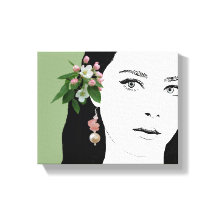 Hübsche Girl-Fashion-Illustration niedlich