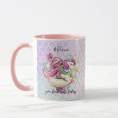 Hübsche Girly IHR SEHEN NIEDLICHEN HEUTE Einhorn R Tasse (Links)