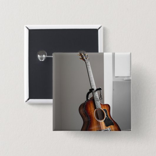 Hübsche Gitarre Button (Vorne & Hinten)