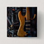 Hübsche Gitarre Button (Vorderseite)