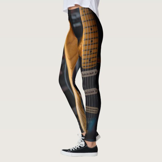 Hübsche Gitarre Leggings (Links)