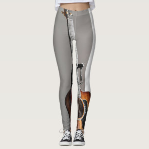 Hübsche Gitarre Leggings