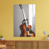 Hübsche Gitarre Leinwanddruck (Insitu (Wohnzimmer))