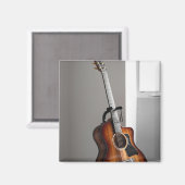 Hübsche Gitarre Magnet (Vorderseite/Rückseite)