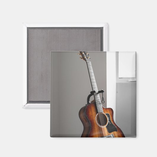 Hübsche Gitarre Magnet (Vorderseite/Rückseite)