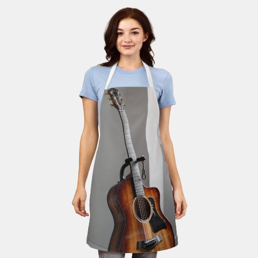 Hübsche Gitarre Schürze (Getragen)