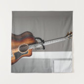 Hübsche Gitarre Wandteppich (Vorderseite (Horizontal))