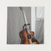 Hübsche Gitarre Wandteppich (Vorderseite)