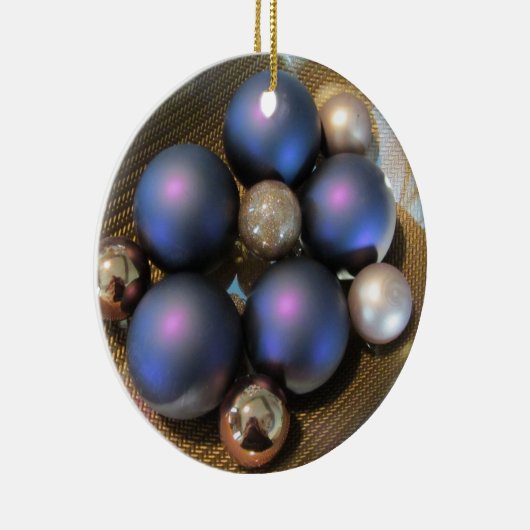 Hübsche Glasbälle Keramikornament (Rechts)