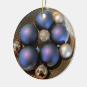 Hübsche Glasbälle Keramikornament (Links)