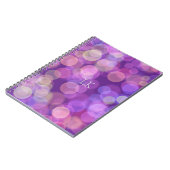 Hübsche Gleitfarbe Notizblock (Linke Seite)