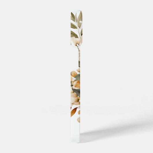 Hübsche Gold Wildblumen iPhone Case iPhone Hülle (Rechte Seite)