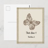 Hübsche Goldbarren Vielen Dank Party Baby Postkarte (Vorne/Hinten)