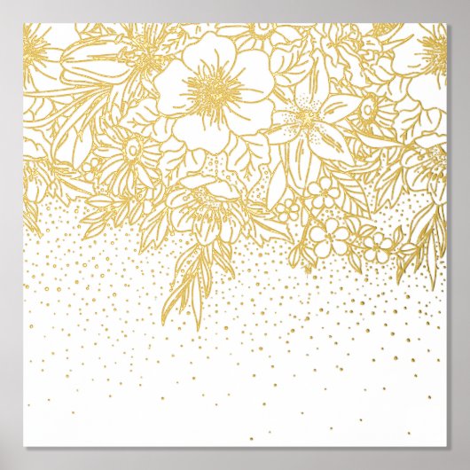 Hübsche Golddots Foliendrucke (Vorderseite)