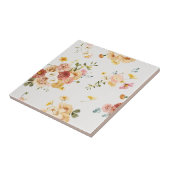 Hübsche Golden and Dusty Pink Keramik Tile Fliese (Seite)