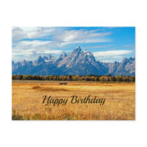 Hübsche Goldene Feldgebirge Geburtstag