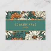 Hübsche Goldgrenze Visitenkarte (Vorderseite)